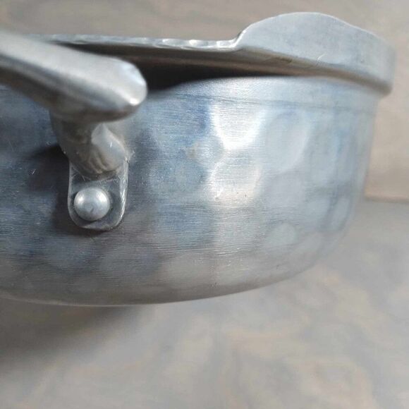 Vintage EVERLAST Forged Aluminum 2 Covered Casserole Dish vintage flower‎ - Picture 5 of 16